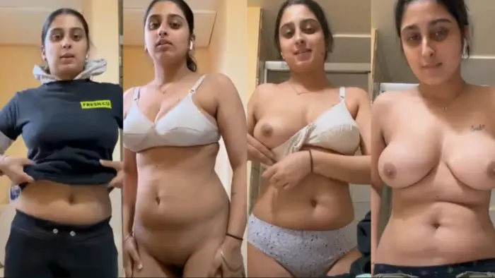 Desi Super Cutie Showing Her Perfect Nude Body MMS Video