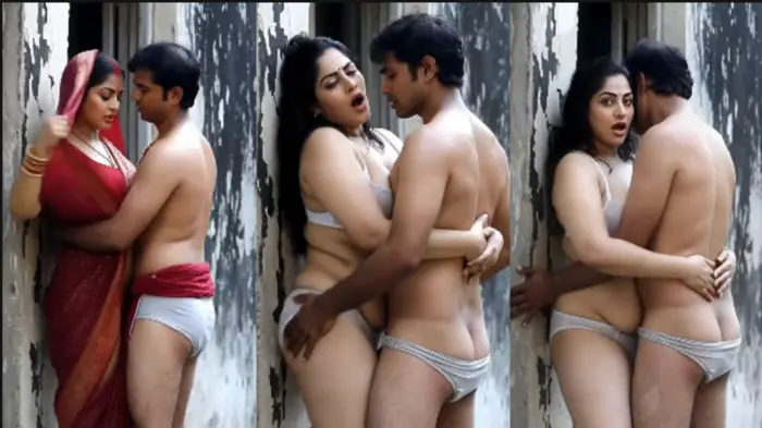 Outdoor Of A Devar Bhabhi In A Ruined House MMS Video