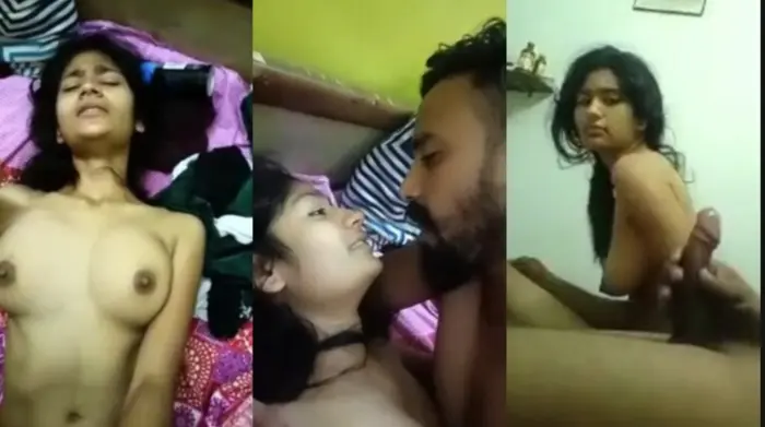 Teen Slim Girl Sucking Her Man Dick And Tight Pussy Fucked MMS Video